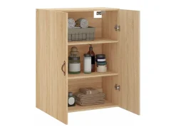 Armário de parede 69,5x34x90 cm carvalho sonoma*vidaxl Discount