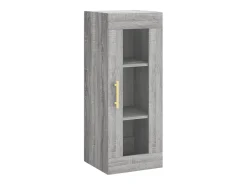 vidaxl Prateleira*Armário de parede 34,5x34x90 cm sonoma Cinzento
