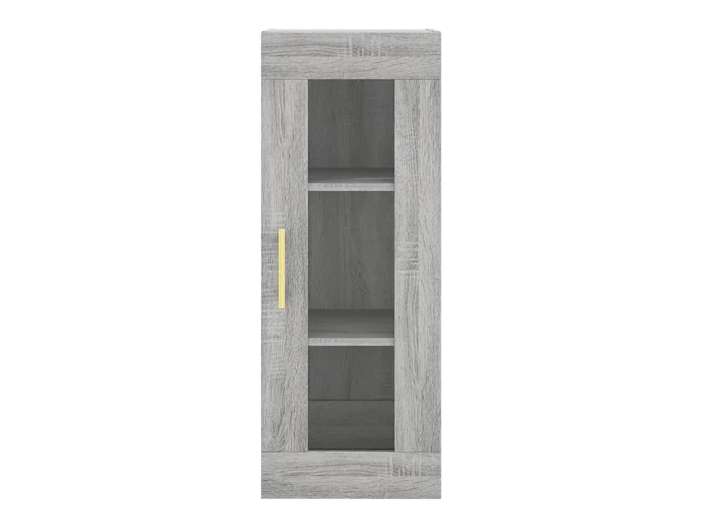 vidaxl Prateleira*Armário de parede 34,5x34x90 cm sonoma Cinzento
