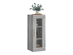 vidaxl Prateleira*Armário de parede 34,5x34x90 cm sonoma Cinzento