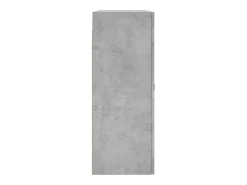 Armário de parede 69,5x34x90 cm cimento*vidaxl Best