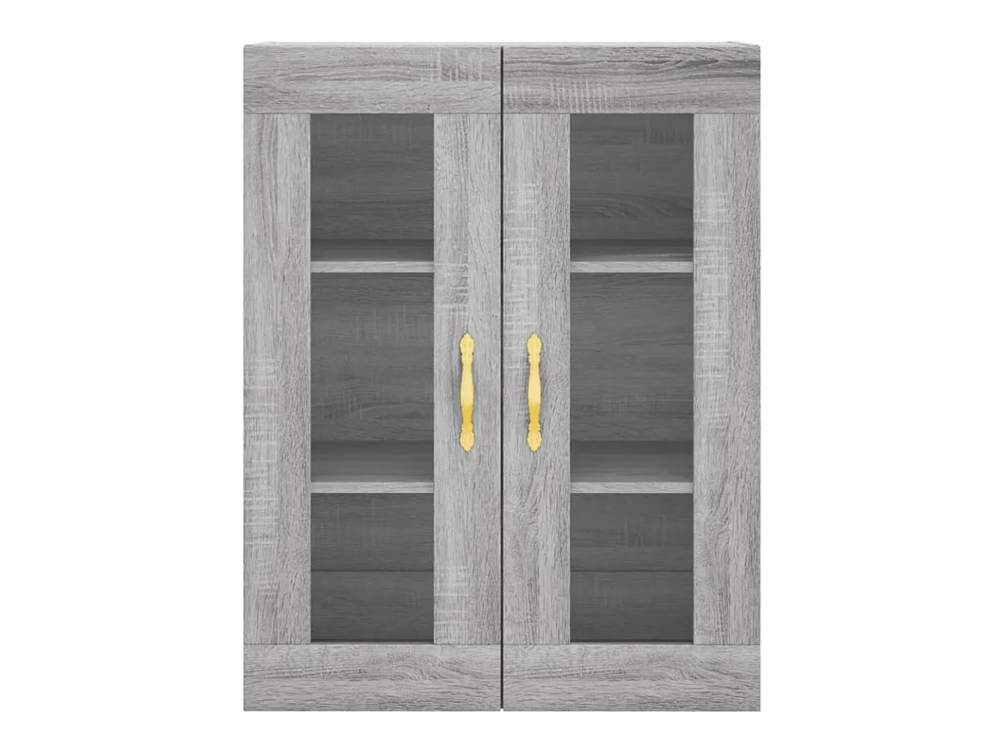 vidaxl Prateleira*Armário de parede 69,5x34x90 cm sonoma Cinzento