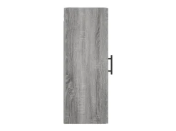 vidaxl Prateleira*Armário de parede 34,5x34x90 cm sonoma Cinzento