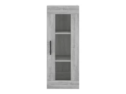vidaxl Prateleira*Armário de parede 34,5x34x90 cm sonoma Cinzento