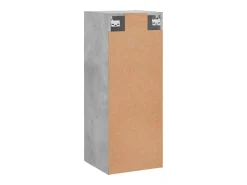 vidaxl Prateleira*Armário de parede 34,5x34x90 cm cimento Cinzento