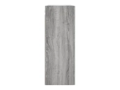 vidaxl Prateleira*Armário de parede 69,5x34x90 cm sonoma Cinzento