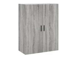 vidaxl Prateleira*Armário de parede 69,5x34x90 cm sonoma Cinzento