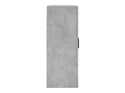 vidaxl Prateleira*Armário de parede 69,5x34x90 cm cimento Cinzento
