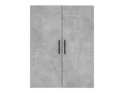 vidaxl Prateleira*Armário de parede 69,5x34x90 cm cimento Cinzento
