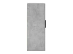 vidaxl Prateleira*Armário de parede 69,5x34x90 cm cimento Cinzento