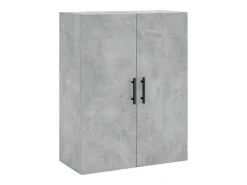 vidaxl Prateleira*Armário de parede 69,5x34x90 cm cimento Cinzento