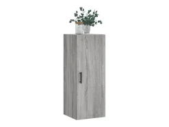 vidaxl Prateleira*Armário de parede 34,5x34x90 cm sonoma Cinzento