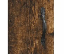 Armário de parede 69,5x34x90 cm deriv. madeira carvalho fumado^vidaxl Outlet