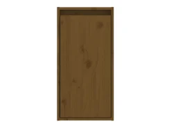 Armário de parede 30x30x60 cm pinho maciço mel^vidaxl Best