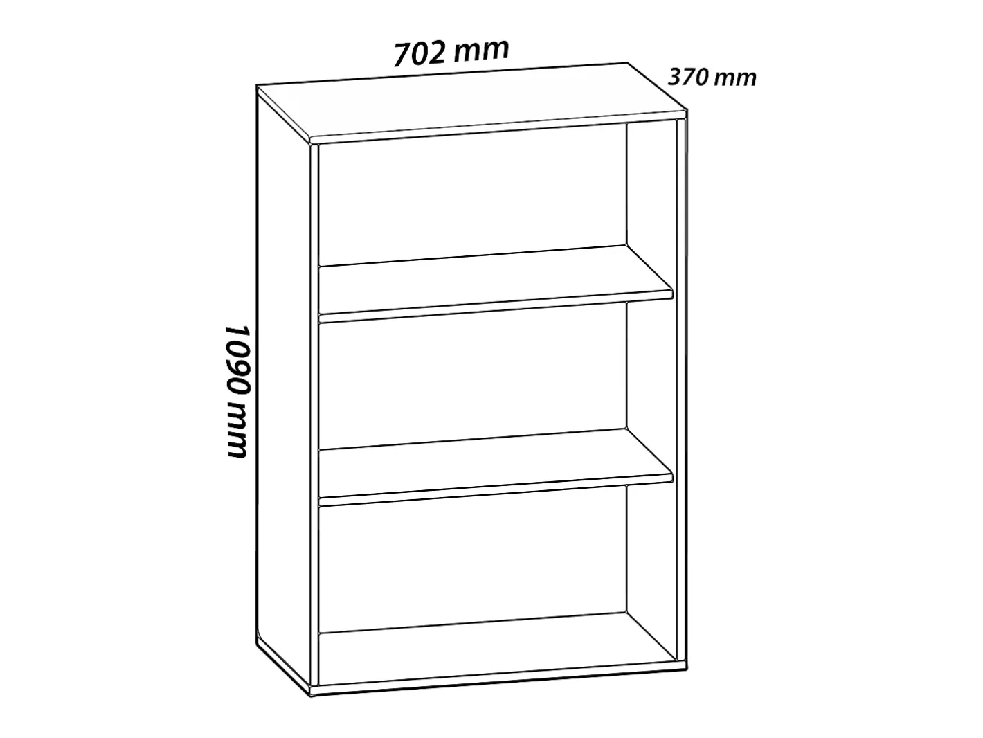 VCM Móvel De Arrumação|Sapateira*Armário de sapato de madeira | Dimensões: A. 110 x L. 70 x P. 37 cm | Armário para uso integral | 5 compartimentos | sem portas – Lona (carvalho Sonoma) Multicor