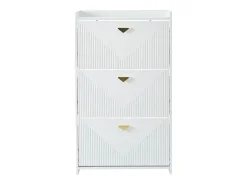 Armário de sapatos com 3 portas basculantes e 6 compartimentos.*Hauss Spole Hot