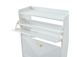 Armário de sapatos com 3 portas basculantes e 6 compartimentos.*Hauss Spole Hot