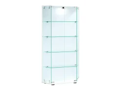 Armário em pé Cenila Branco A. 114 x L. 83 x P. 17 cm*VCM Outlet