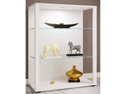 Armário em pé Glasol Branco A. 90 x L. 70 x P. 35 cm^VCM Outlet