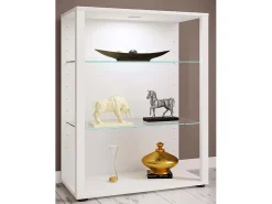 Armário em pé Glasol Branco A. 90 x L. 70 x P. 35 cm^VCM Outlet