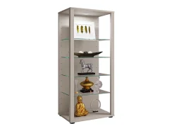 Armário em pé Glasol Prata A. 115 x L. 52 x P. 35 cm^VCM Online