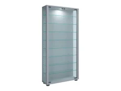 Armário em pé Lumo Prata A. 113 x L. 59 x P. 18 cm*VCM Discount