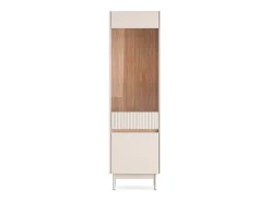 Petits-Meubles Vitrina*Armário expositor de 2 portas Connie Cashmere e madeira Bege