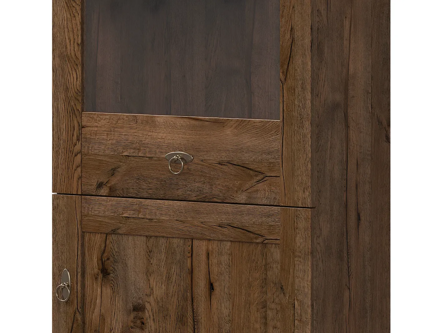 Armário expositor de 2 portas em madeira Noé^Petits-Meubles