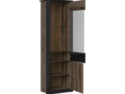 New Armário expositor de 2 portas Romane Bois Vitrina