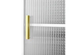 Armário giratório com tomadas, iluminação LED e painel perfurado - Móvel De Bar