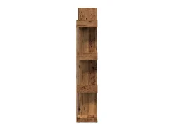 Armário livros madeira antiga 86x25,5x140 cm madeira trabalhada*vidaxl Clearance