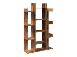 Armário livros madeira antiga 86x25,5x140 cm madeira trabalhada*vidaxl Clearance