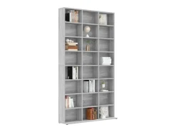 vidaxl Móvel De Arrumação*Armário p/ CD 102x23x177,5 cm derivados madeira sonoma Cinzento