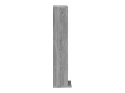 vidaxl Móvel De Arrumação*Armário para CD 21x20x88cm derivados de madeira sonoma Cinzento