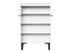 Armário para sapatos com 2 portas - prateleiras ajustáveis 60 × 34,5 x 95 cm*Hauss Spole Outlet