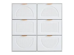 Armário para sapatos com 6 portas basculantes, 118x25x115 cm*Hauss Spole Online