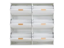 Armário para sapatos com 6 portas basculantes, 118x25x115 cm*Hauss Spole Online