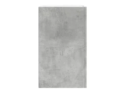vidaxl Prateleira*Armário parede 75x35x60 cm derivados madeira cimento Cinzento