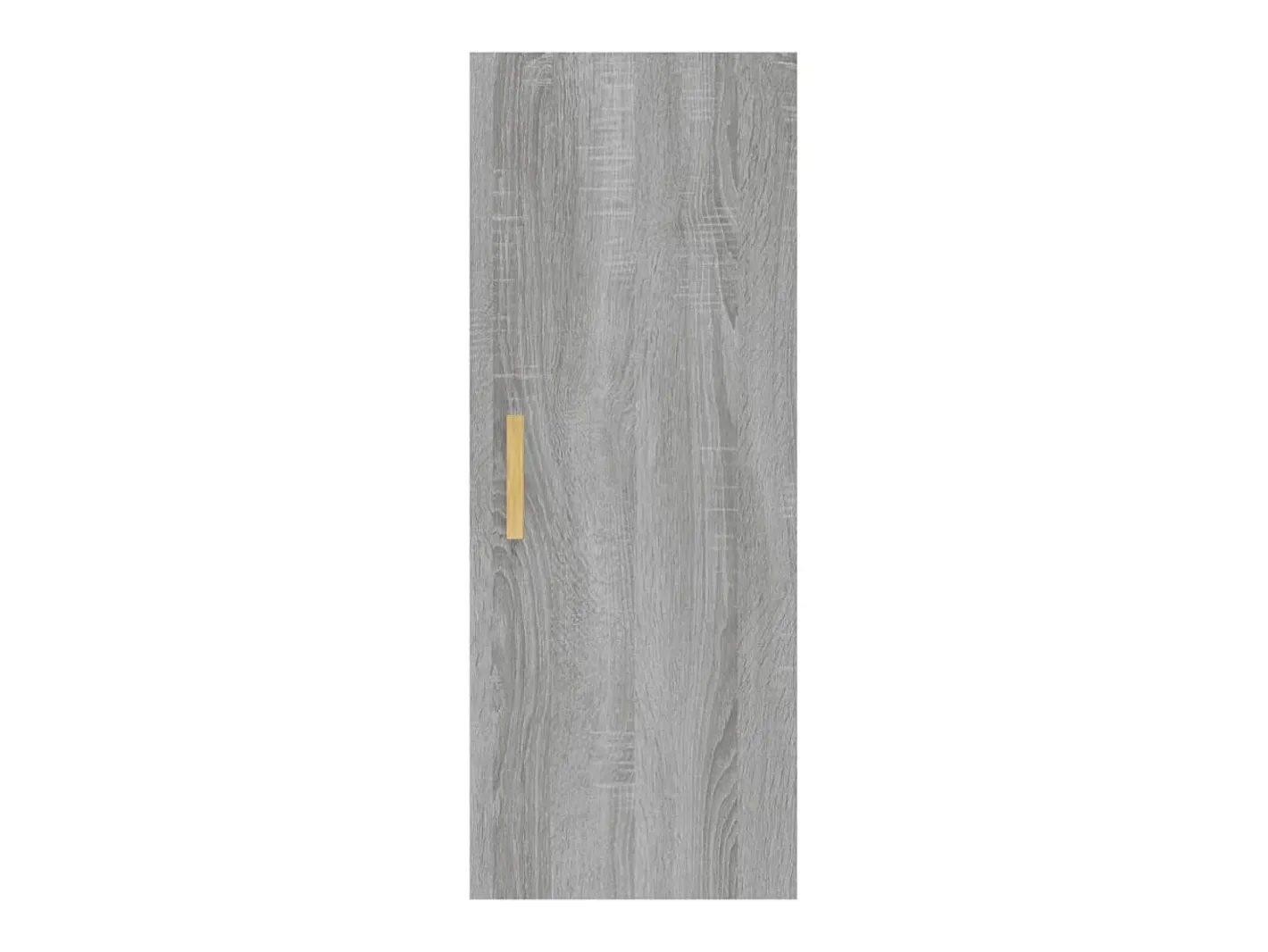 vidaxl Prateleira*Armário parede 34,5x34x90 cm derivados madeira sonoma Cinzento