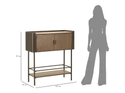ARMÁRIO TORONTO 100X42X110 CM* Clearance