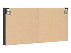Armário vitrine 100x8,5x50 cm derivados de madeira*vidaxl Clearance