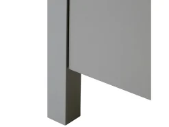Biblioteca*Armário 55x200x38 cm cinza Cinzento / Castanho