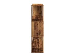vidaxl Biblioteca*Armário/divisória de quarto madeira velha 100x24x94 cm Castanho