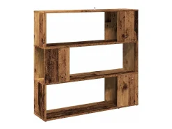 vidaxl Biblioteca*Armário/divisória de quarto madeira velha 100x24x94 cm Castanho