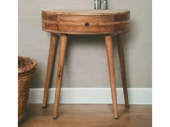 Artisan Furniture Madeira maciça Mesa Console Odyssey em Tom de Carvalho* Best