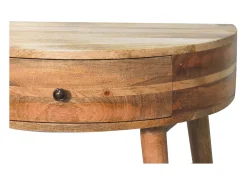 Artisan Furniture Madeira maciça Mesa Console Odyssey em Tom de Carvalho* Best