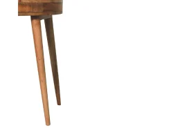 Artisan Furniture Madeira maciça Mesa Console Odyssey em Tom de Carvalho* Best