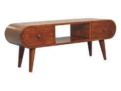 Artisan Furniture Móvel de TV em madeira maciça de castanheiro Londres* Best