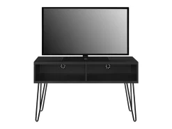 Athena | Armário TV com 2 compartimentos em efeito mármore^Dorel Home Discount