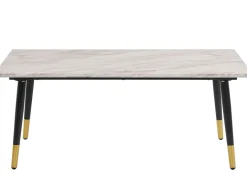 Aurora | Mesa de centro com 1 prateleira em MDF cinzento*Loft24 Online